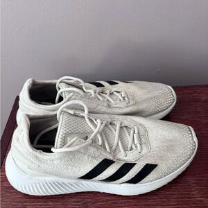 Adidas White and Black Sneakers